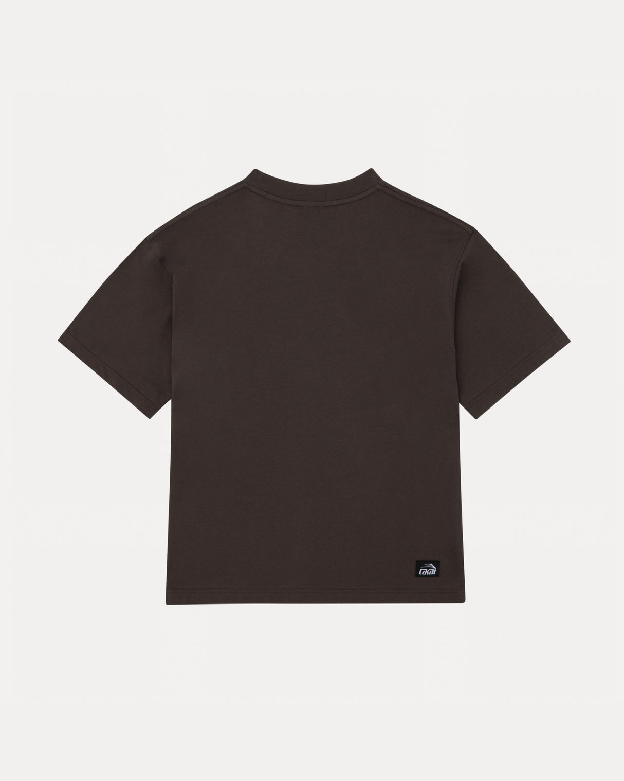 Oversized Signature Tee - Dark Brown