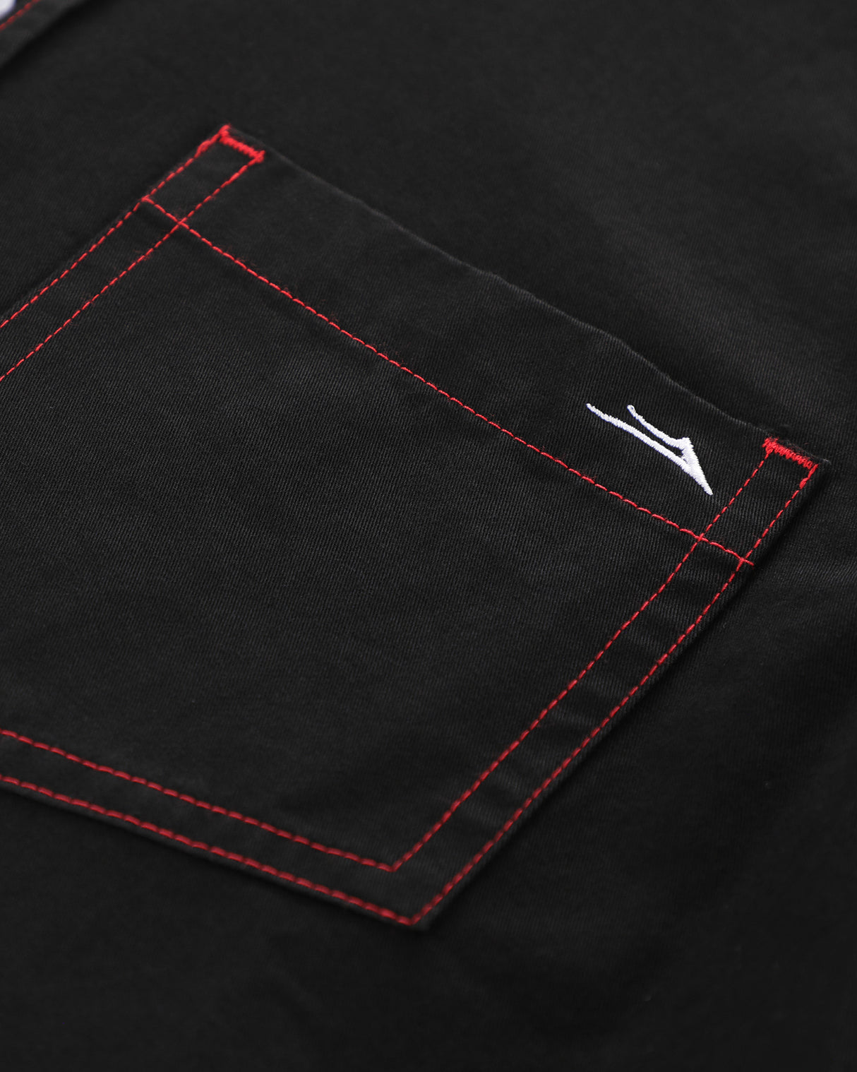 Heavyweight Button Up Shirt - Black