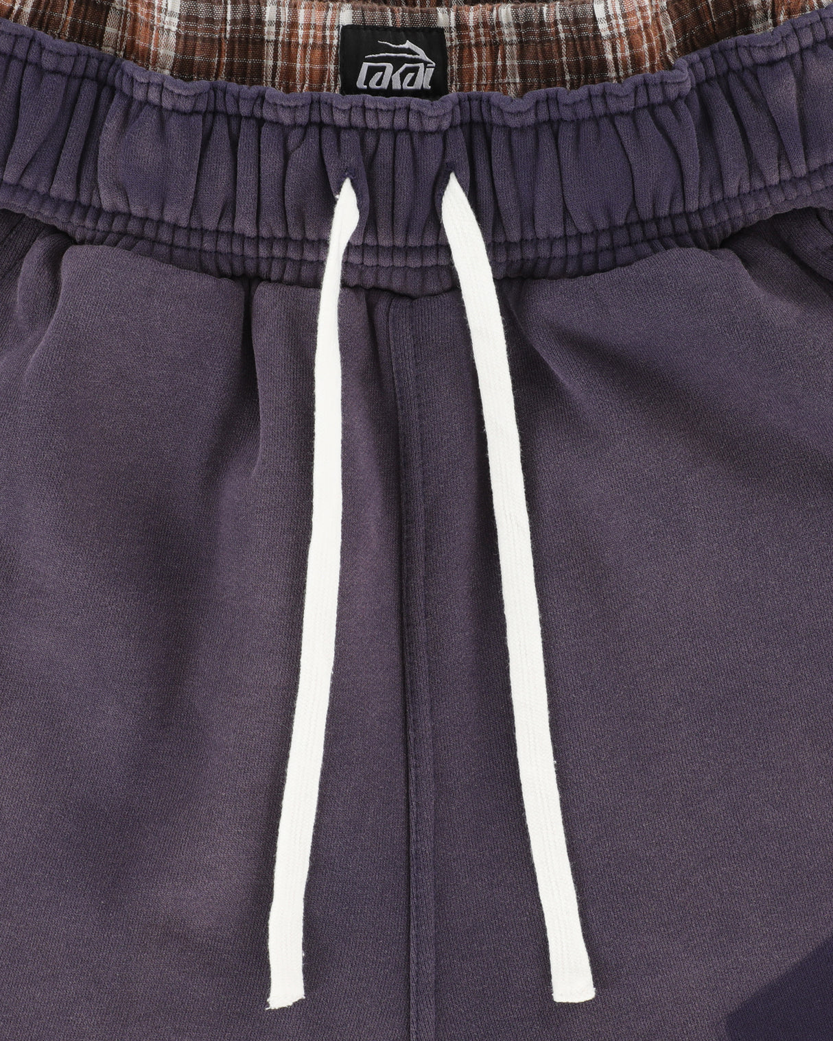 Double Waisted Sunfaded Sweatpants - Indigo