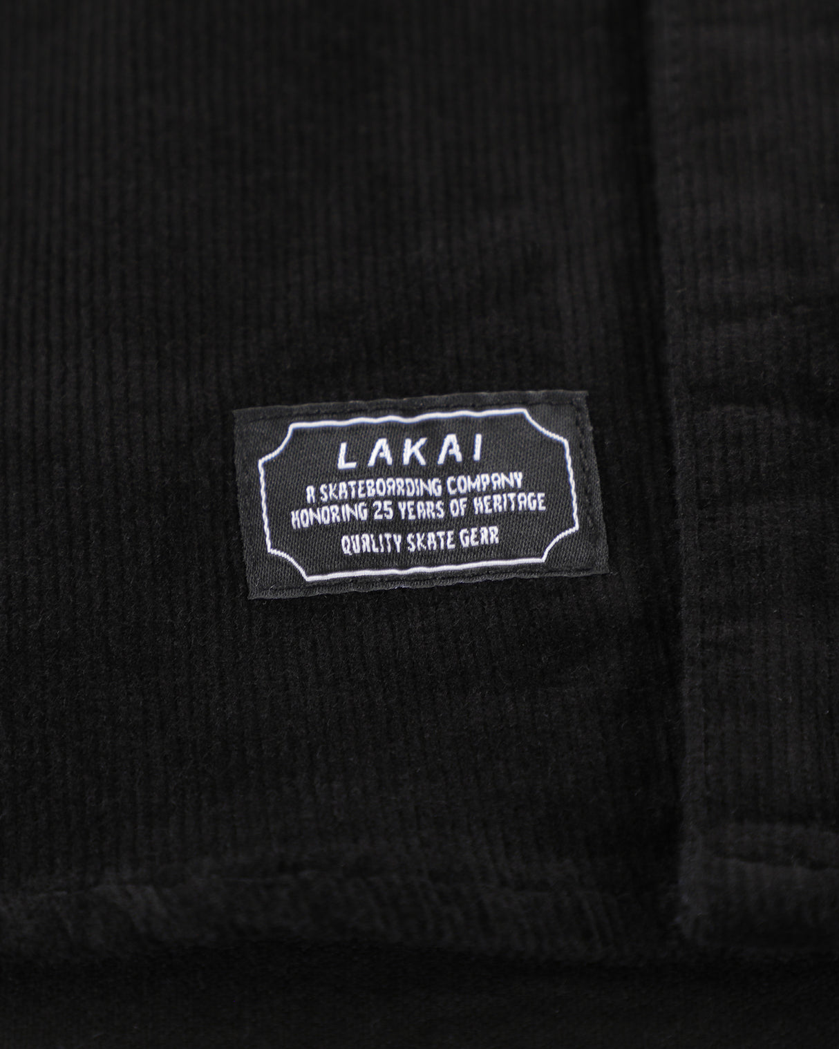 Stacked Placket Corduroy Button-up Longsleeve