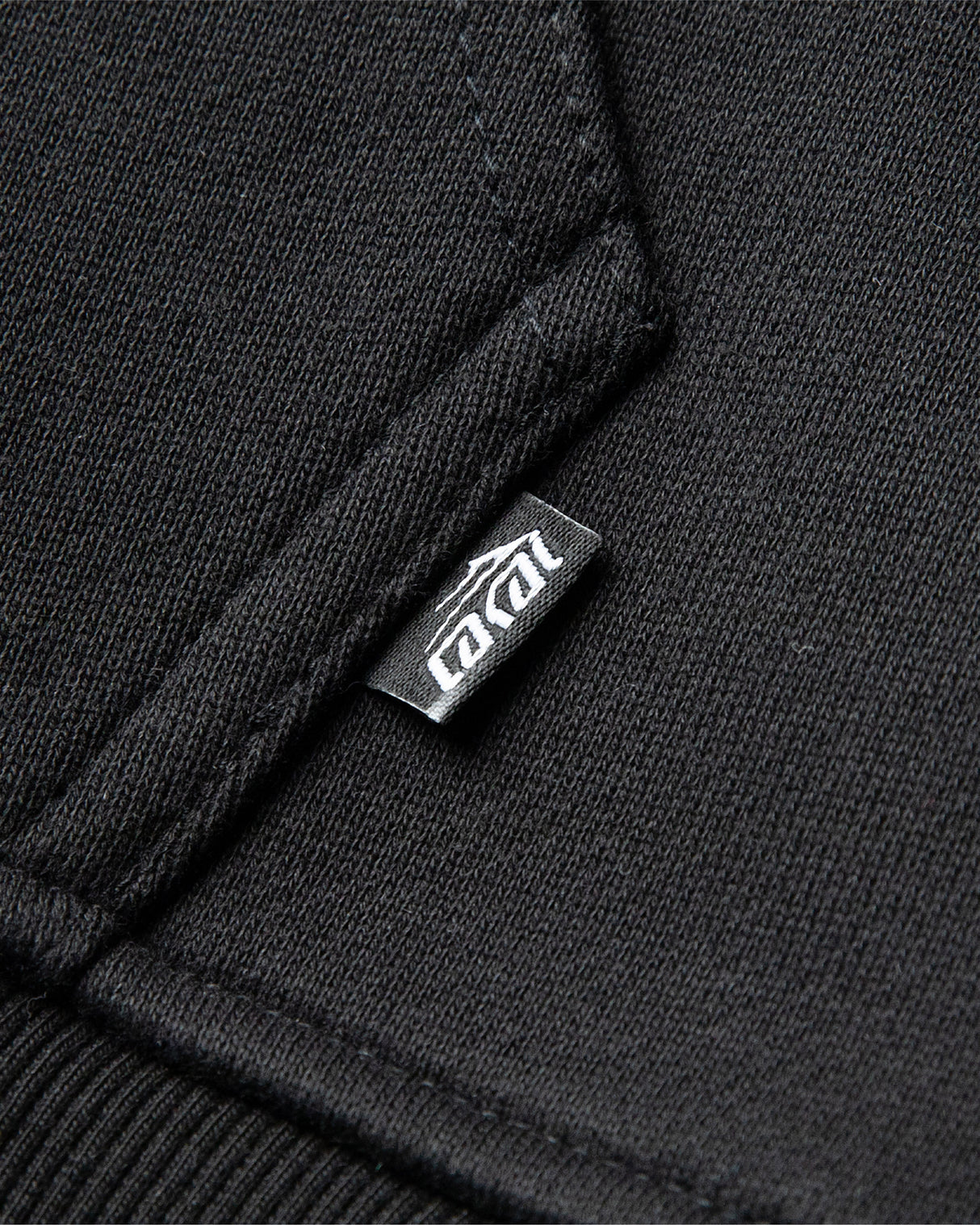 Cerberus Zip Up Hoodie - Black