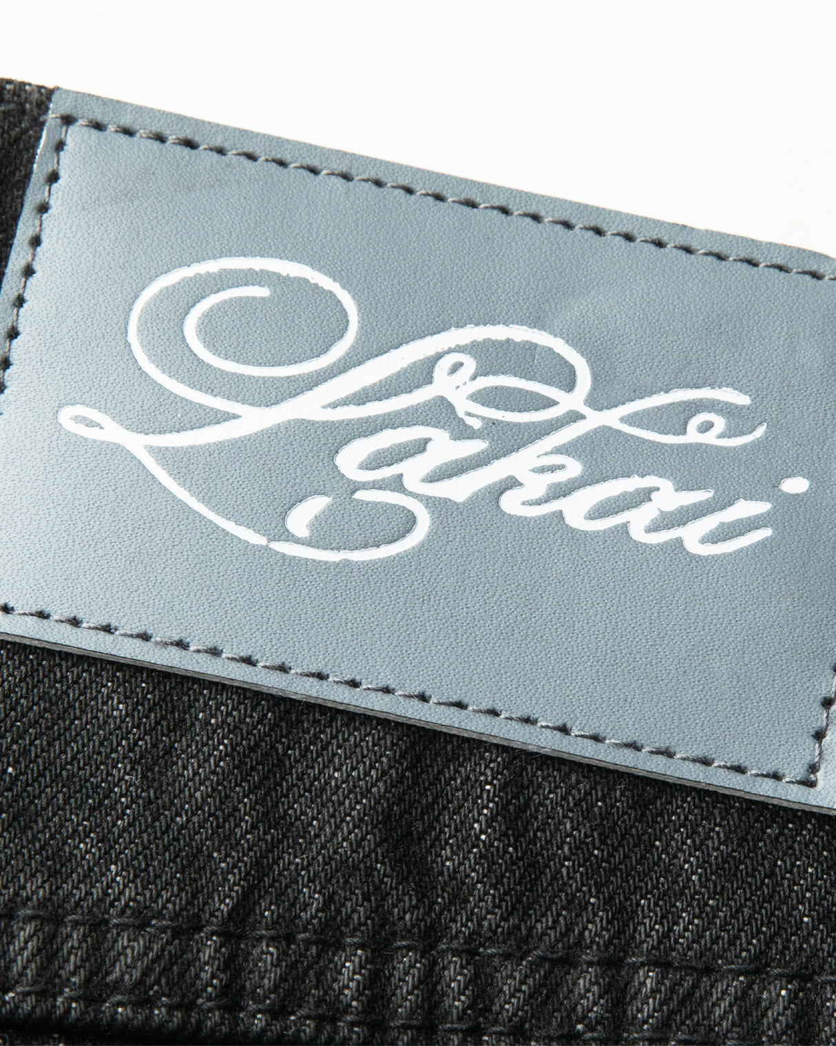 Waxed Bootcut Denims - Black