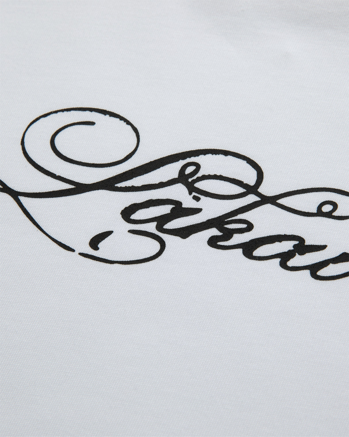 Oversized Signature Tee - White