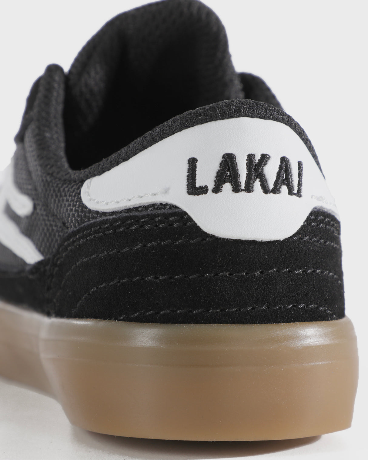 Cambridge Kids - Black/Gum Suede
