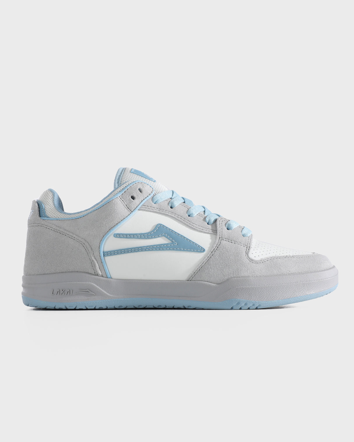 Telford Low - Grey Suede Desaturated Blue