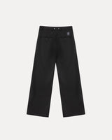 Wide Leg Trousers - Black