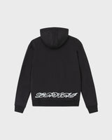 Cerberus Zip Up Hoodie - Black