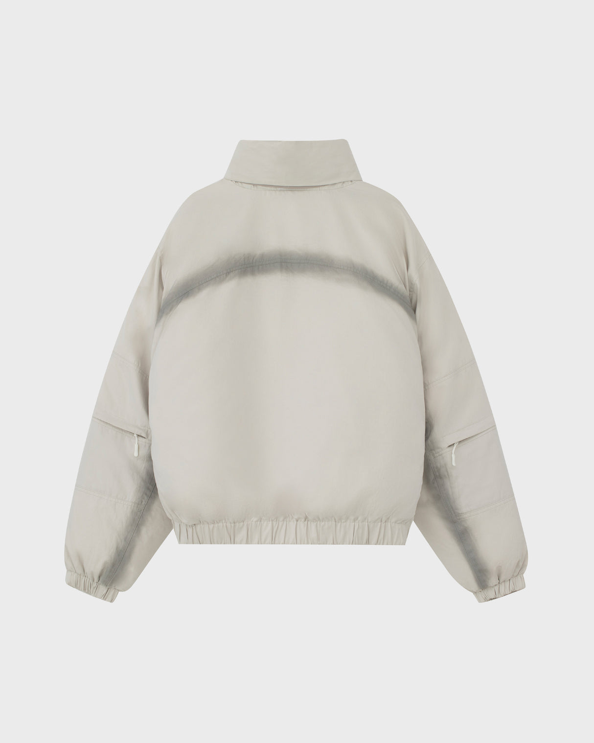 Signature Flare Puffer Jacket - Natural