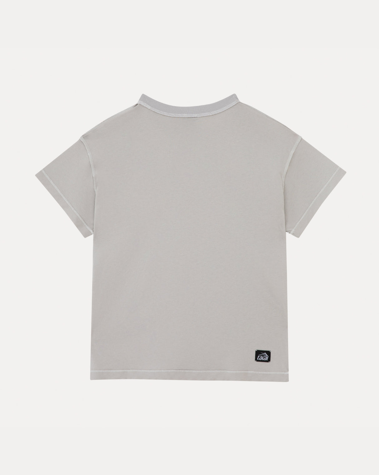 Inside Out Lounge Tee - Cool Grey