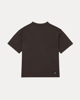 Oversized Signature Tee - Dark Brown