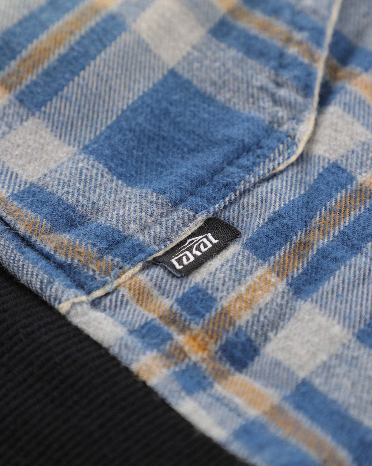 Thermal Lined Plaid Zip Up