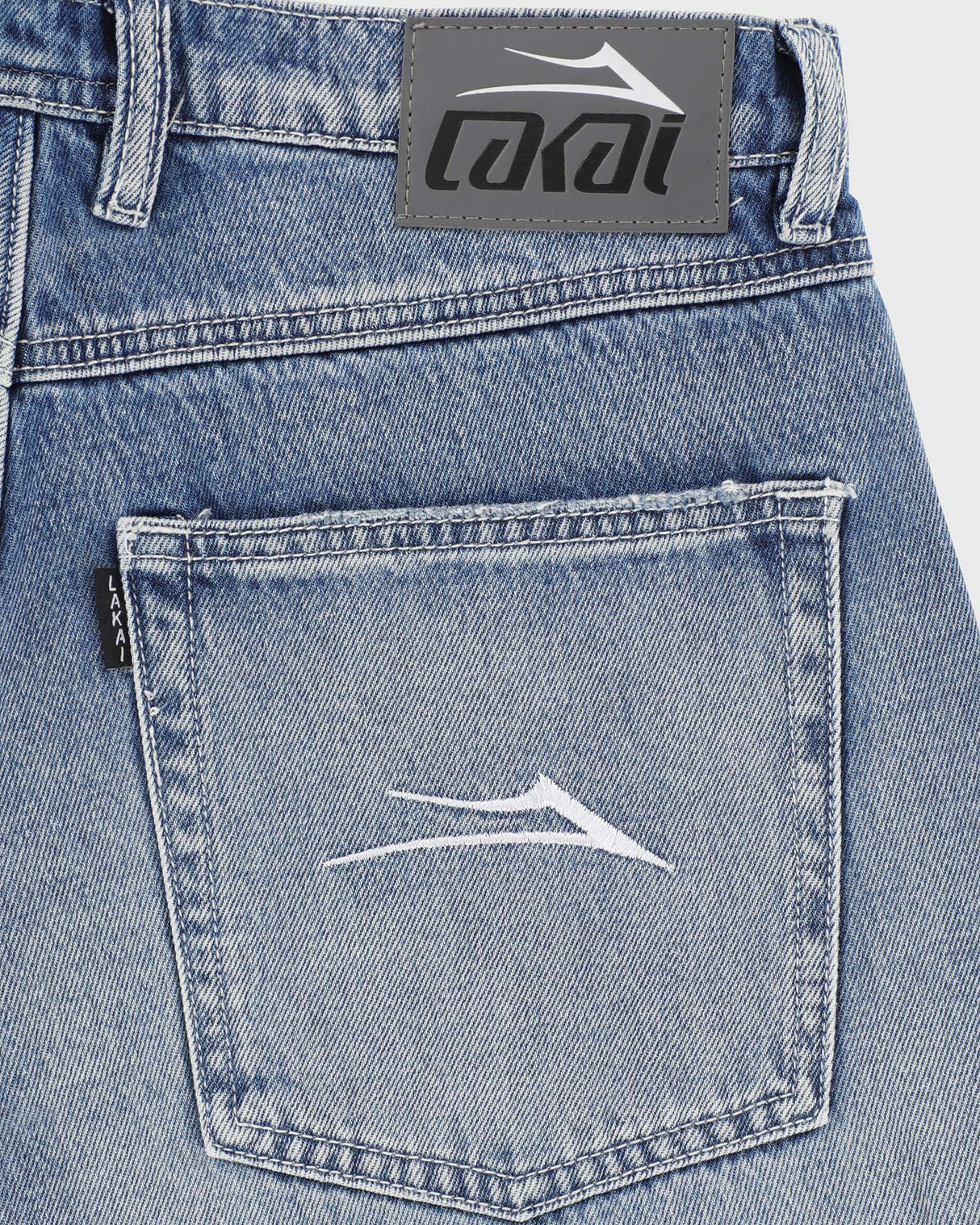 Distressed Double Knee Denims
