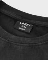 Sunfaded Cropped Boxy Tee - Black