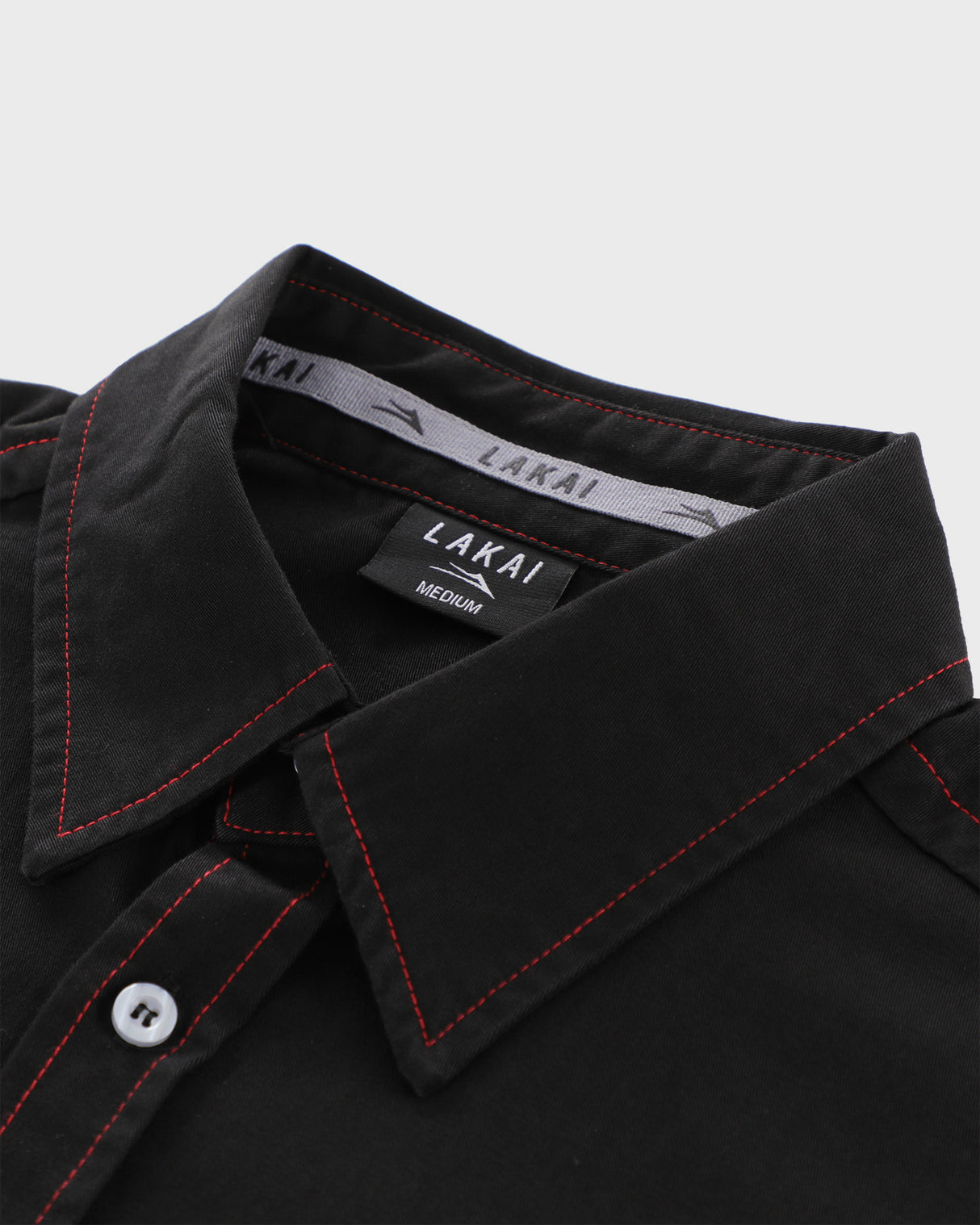 Heavyweight Button Up Shirt - Black