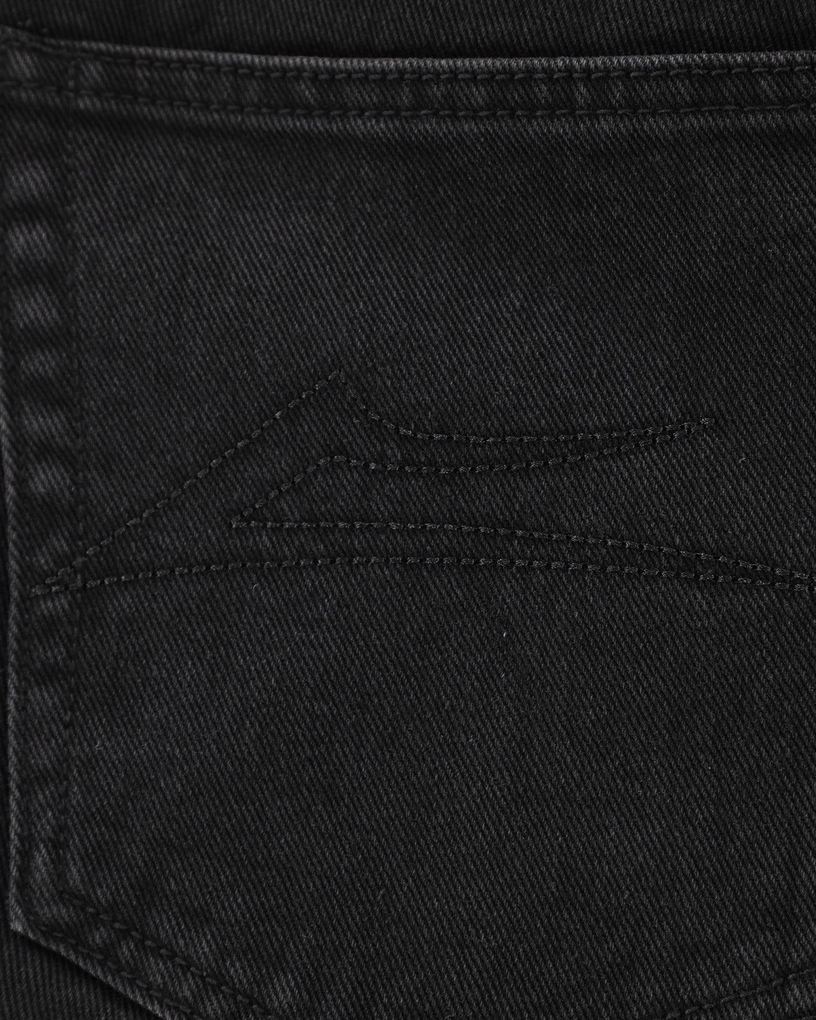 Straight Leg Denims - Black