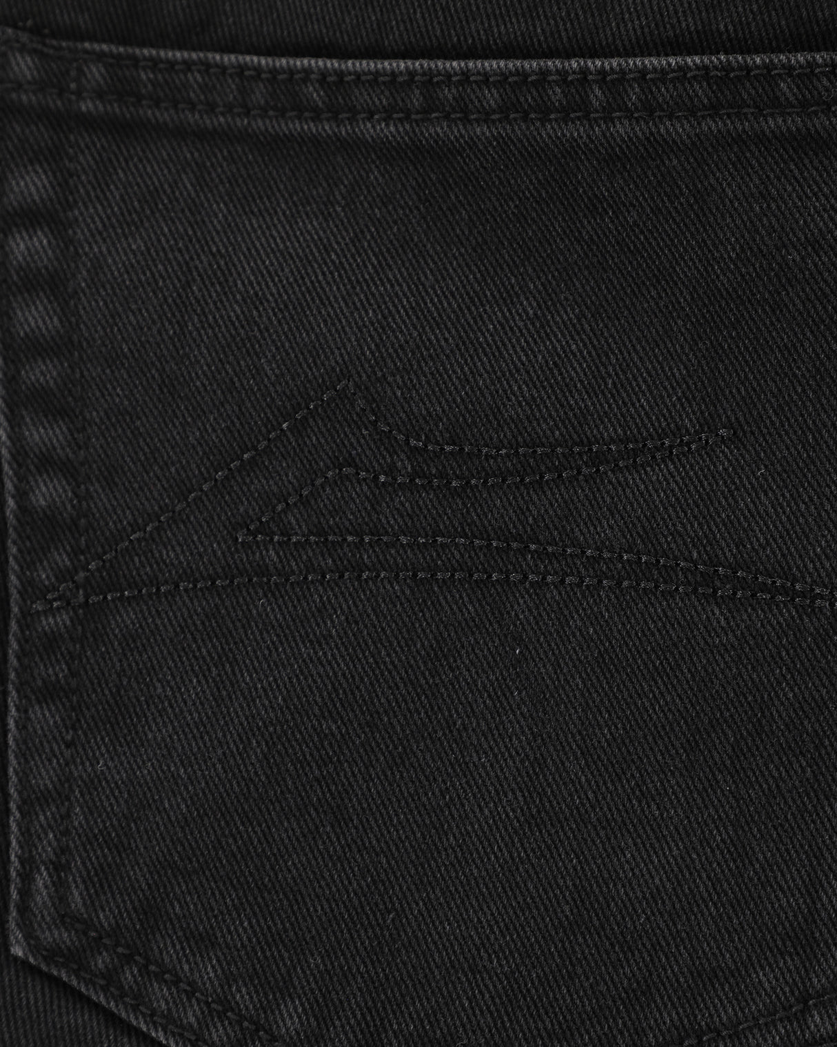 Straight Leg Denims - Black