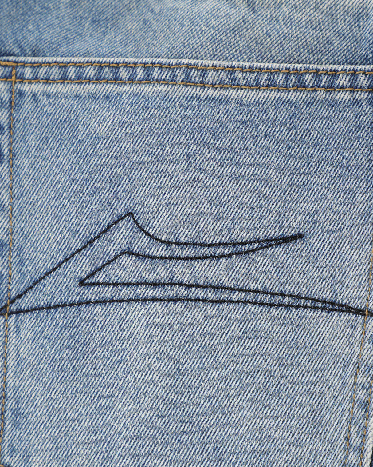 Straight Leg Denims - Blue