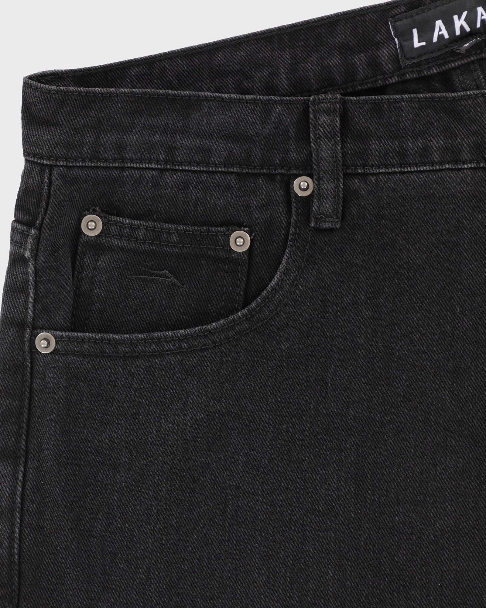Straight Leg Denims - Black