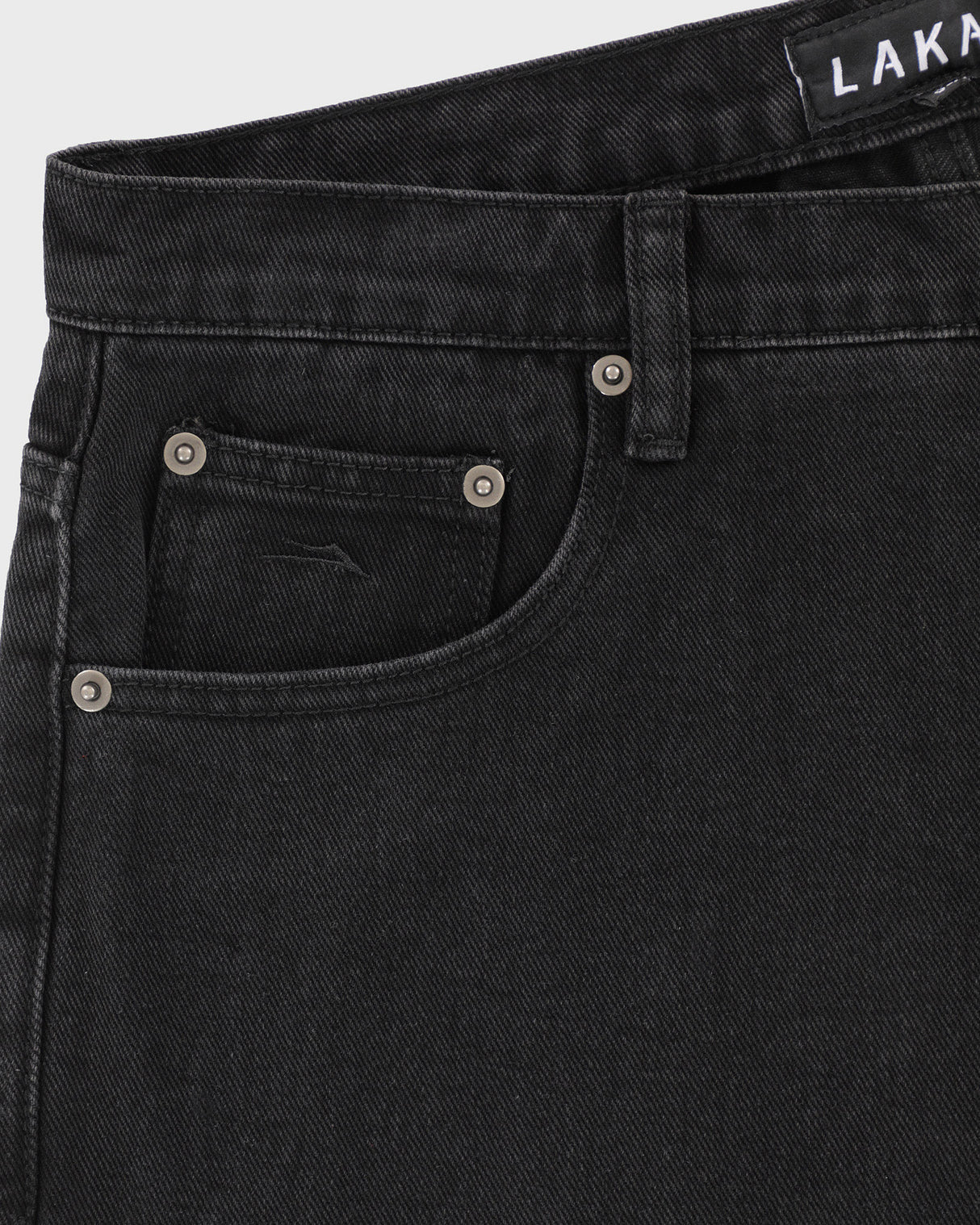 Straight Leg Denims - Black
