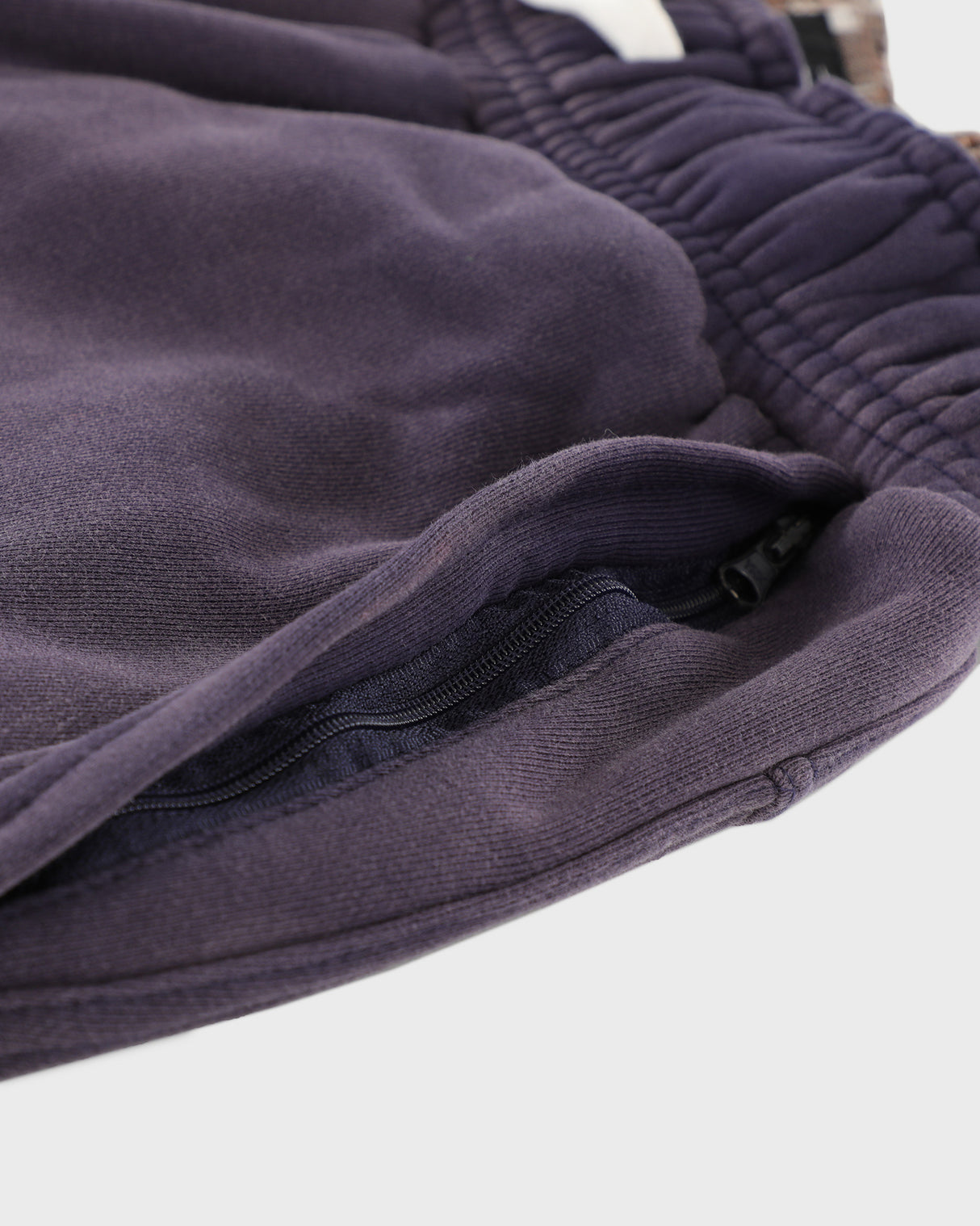 Double Waisted Sunfaded Sweatpants - Indigo