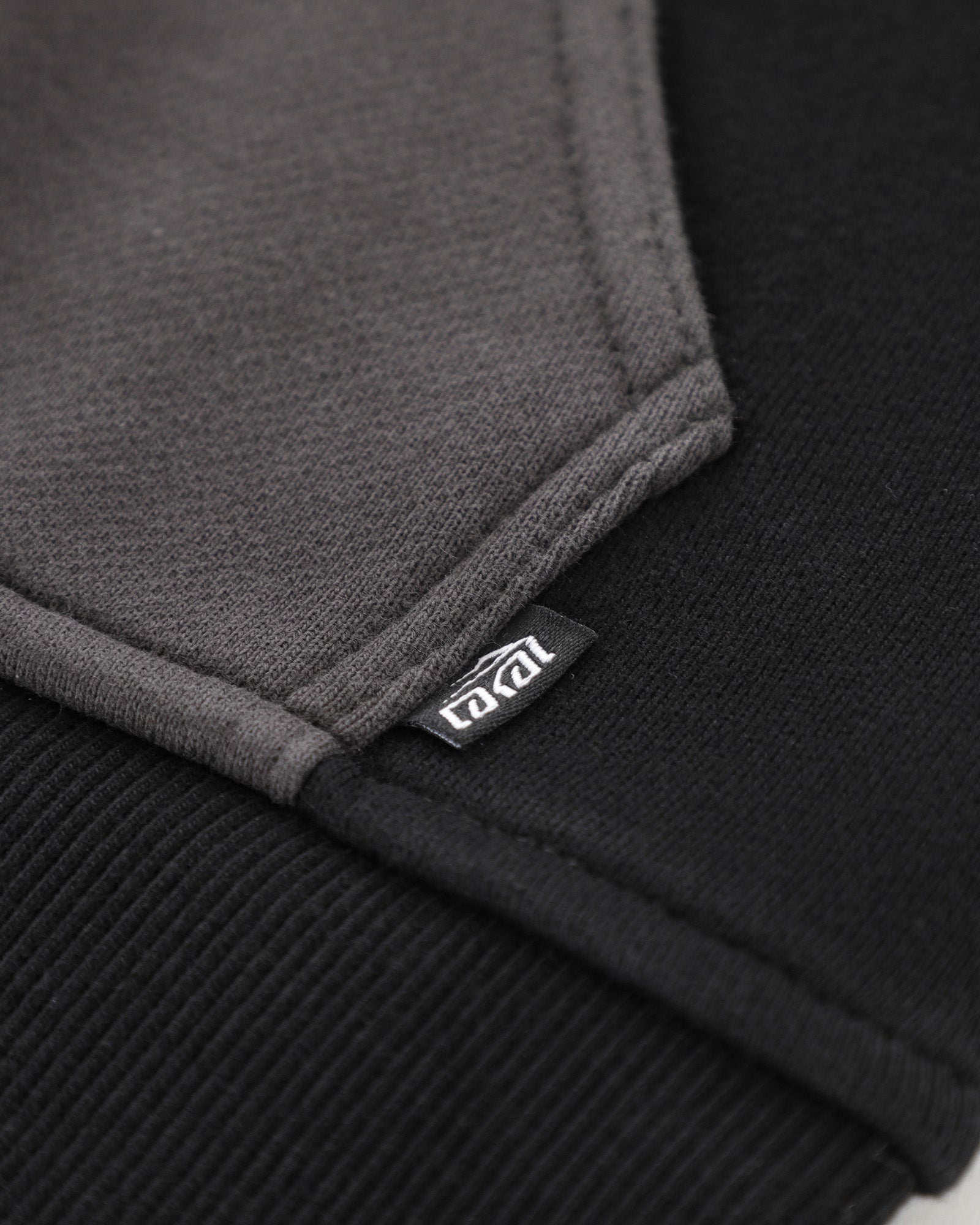 'Hello My Name Is' Zip Up Hoodie - Black