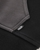 'Hello My Name Is' Zip Up Hoodie - Black