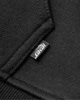 Cerberus Zip Up Hoodie - Black