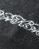 Cerberus Brushed Acrylic Sweater - Black
