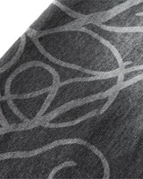 Straight Leg Denims - Distressed/Etched Black