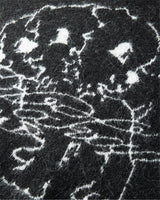 Cerberus Brushed Acrylic Sweater - Black