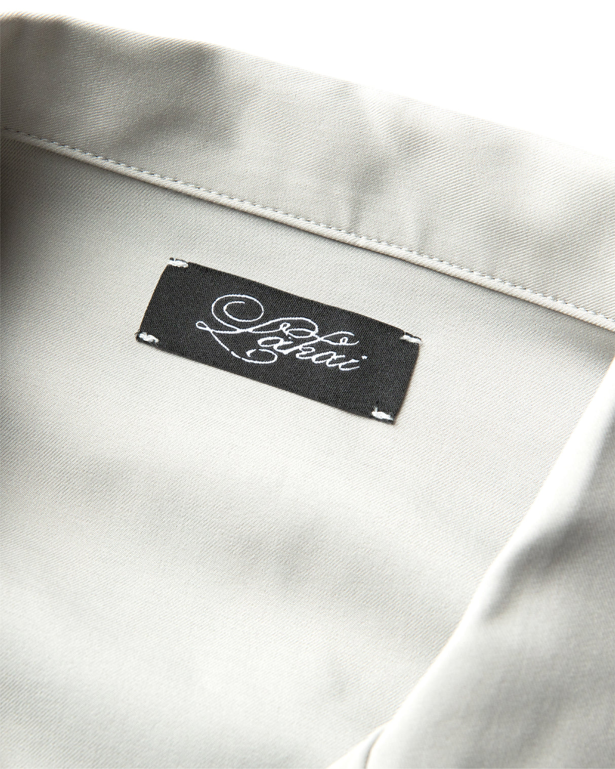 Camp Collar Button Up Shirt - Cool Grey