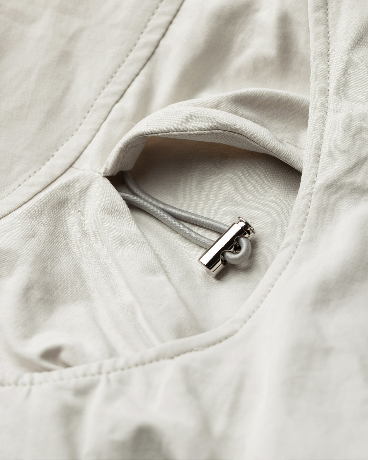 Signature Flare Puffer Jacket - Natural