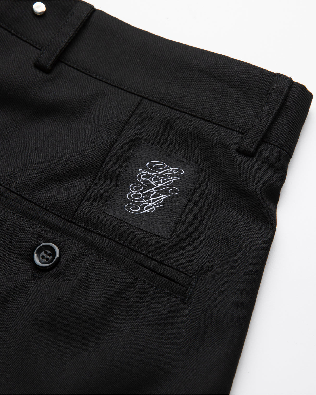 Wide Leg Trousers - Black
