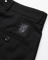 Wide Leg Trousers - Black
