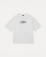 Oversized Signature Tee - White