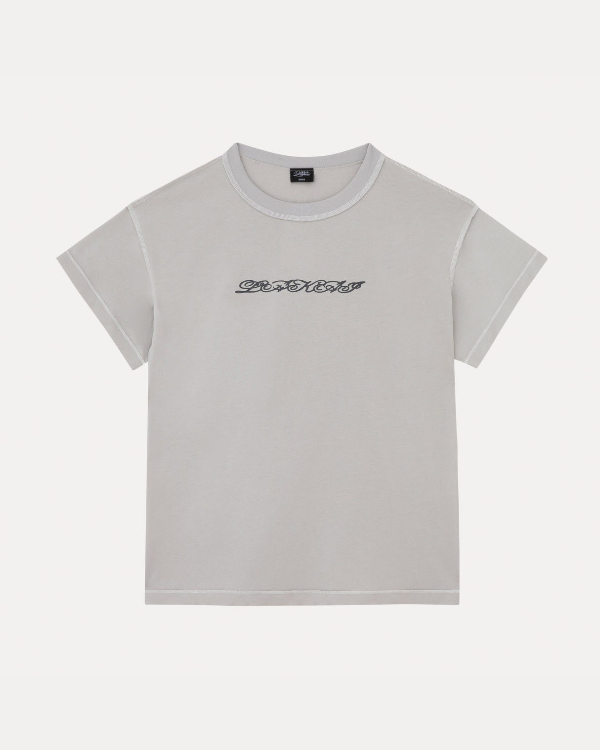 Inside Out Lounge Tee - Cool Grey