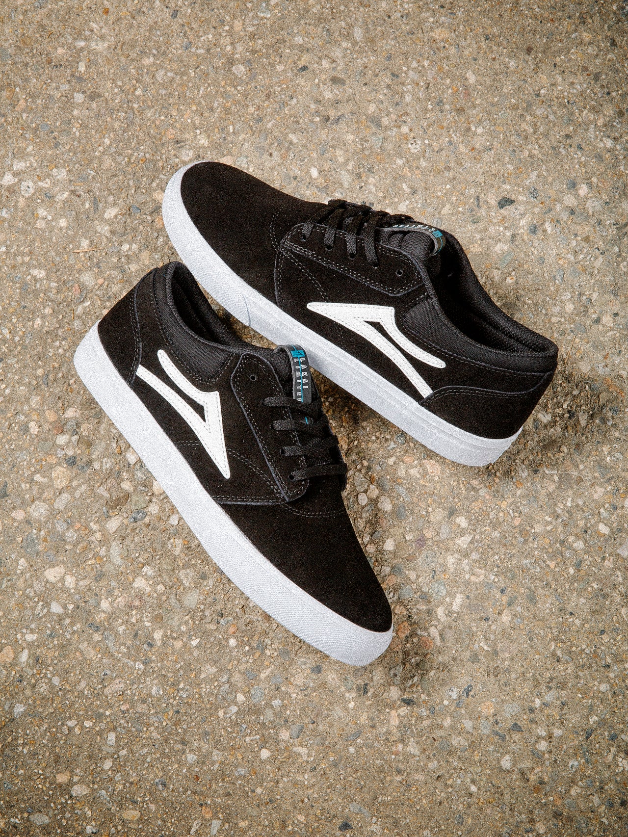 Griffin - Black Suede