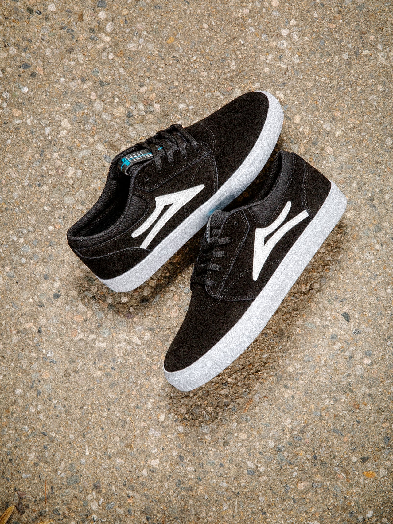 Griffin - Black Suede