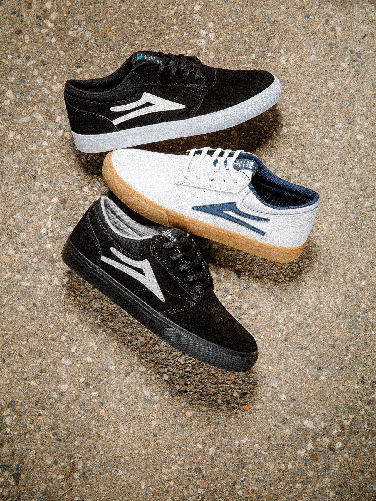 Griffin - Black Suede