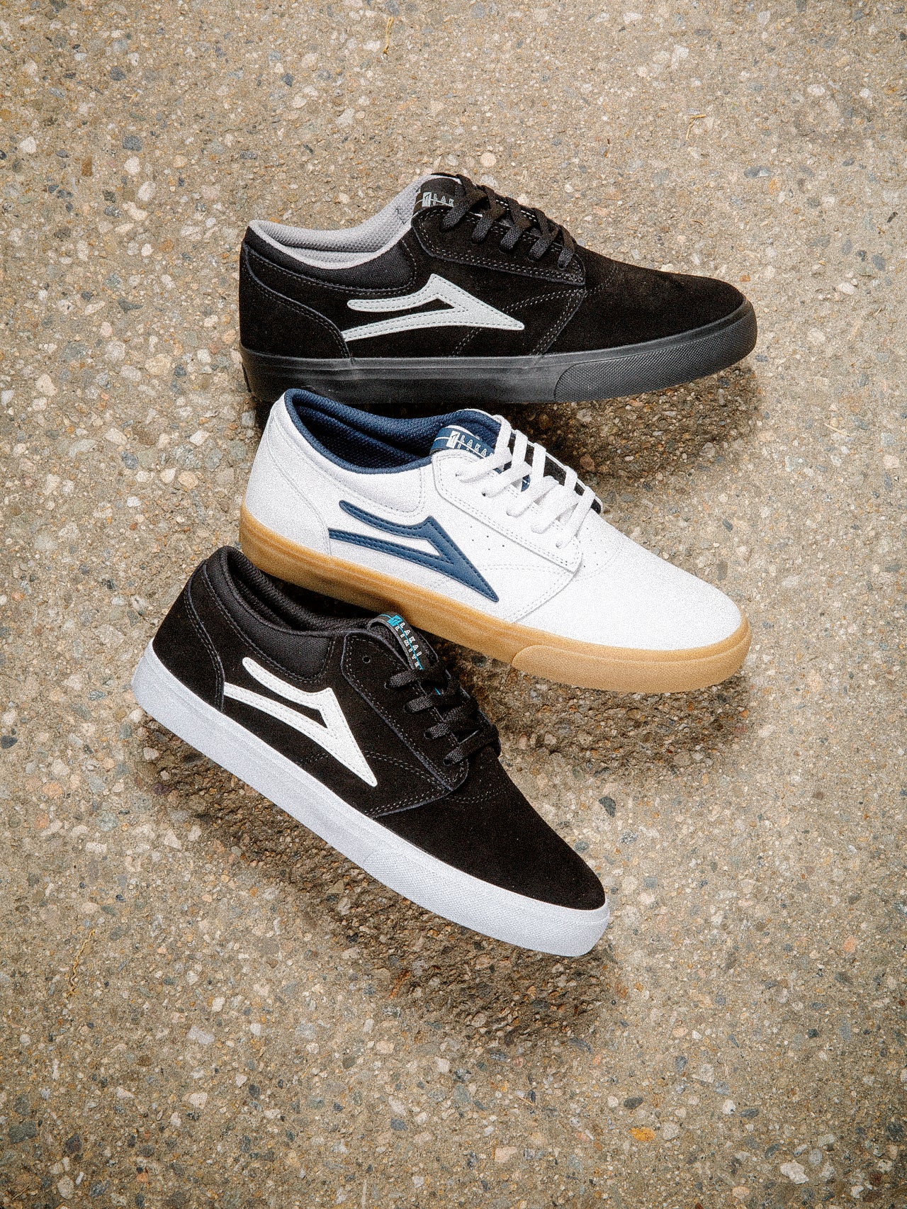 Griffin - Black Suede