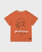 Inside Out Lounge Tee - Burnt Orange