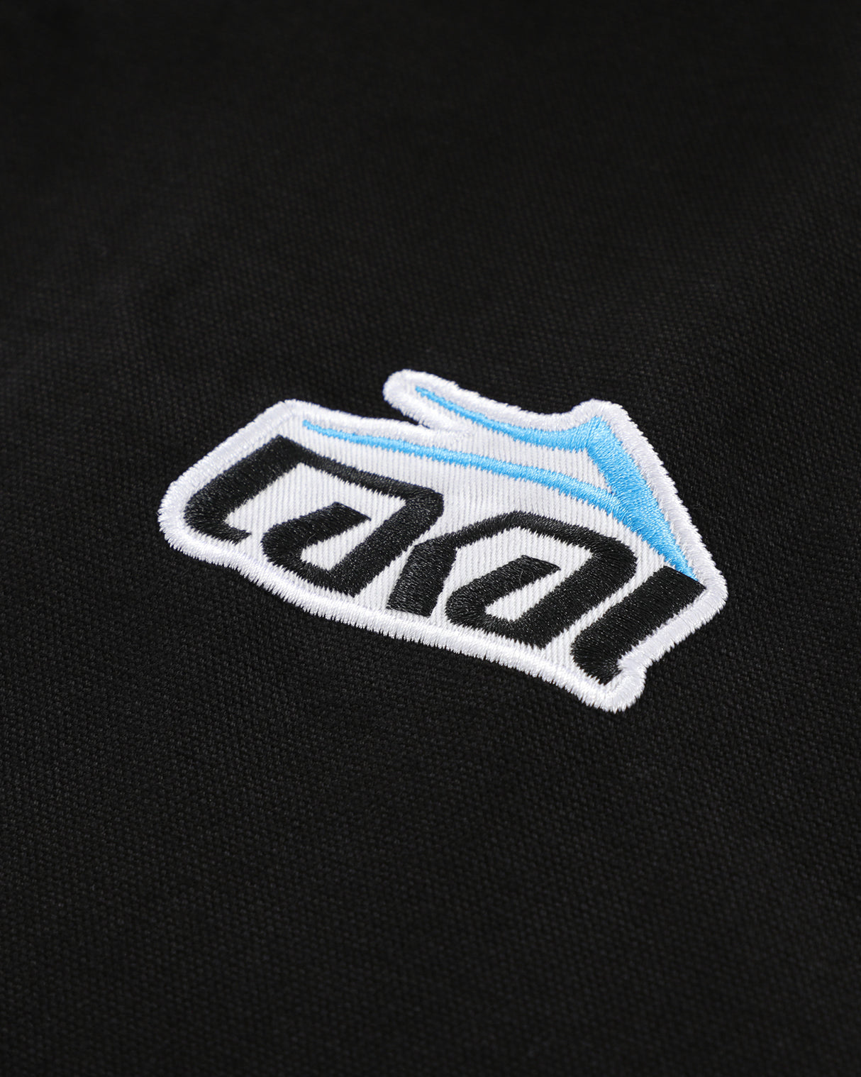 Thermal Lined Black Canvas Zip Up