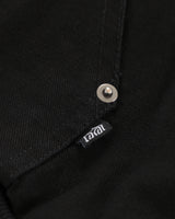 Thermal Lined Black Canvas Zip Up