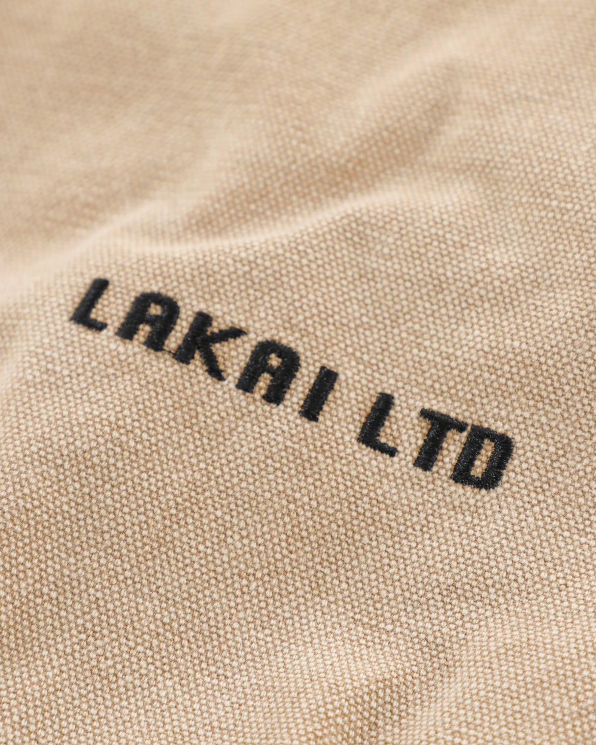 Thermal Lined Khaki Canvas Zip Up