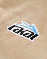 Thermal Lined Khaki Canvas Zip Up