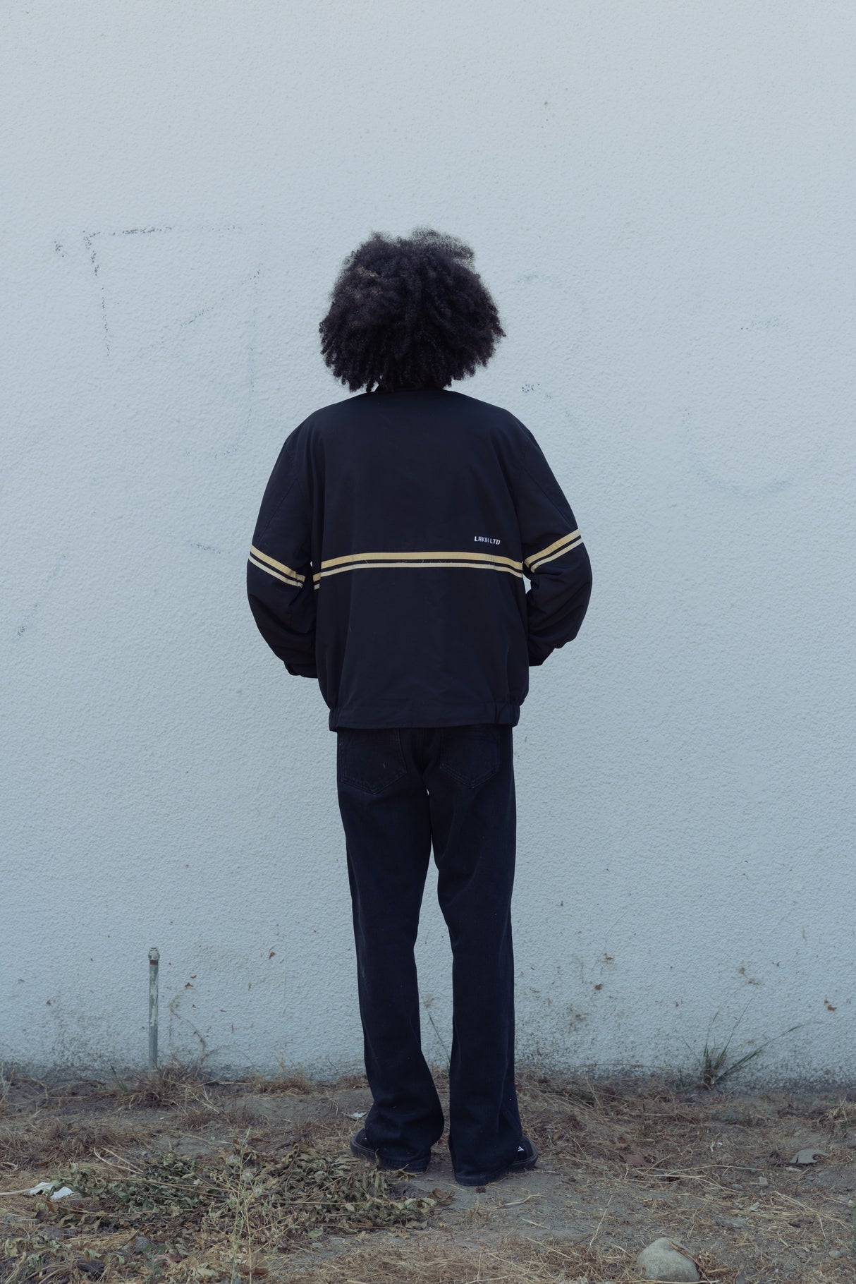 Reversible Track Jacket - Black