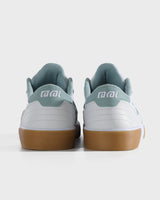 Cambridge - Elite White Leather Grey Mist