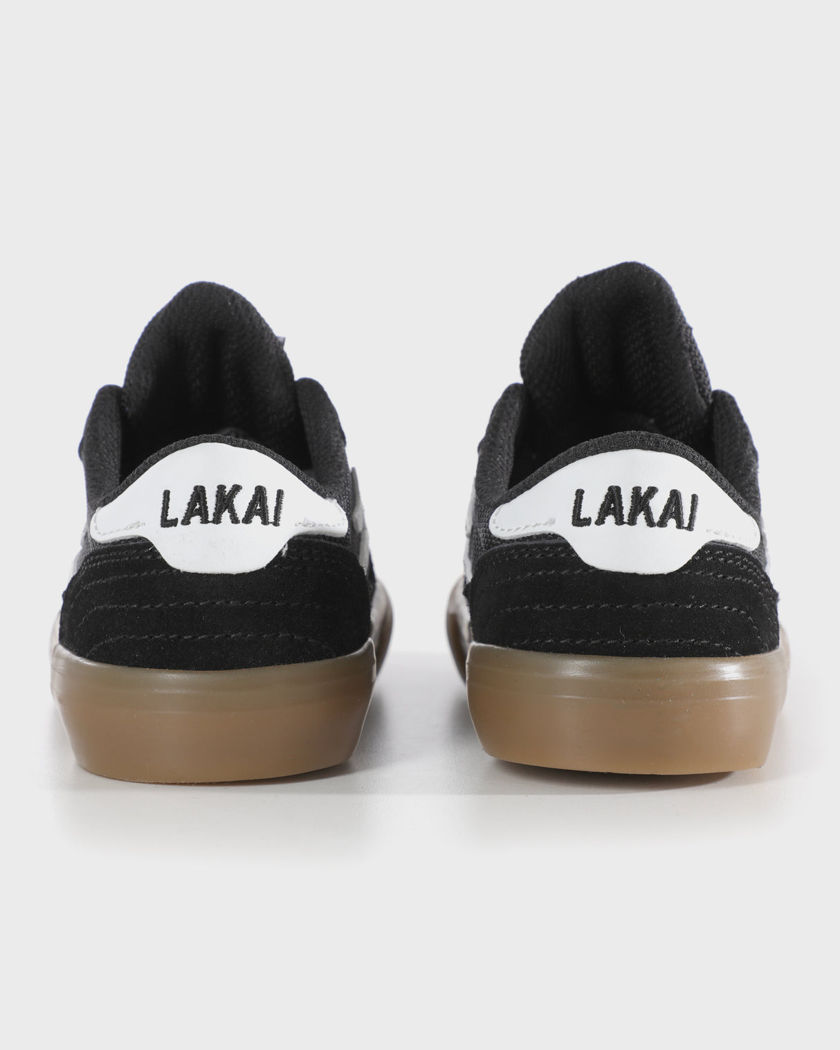 Cambridge Kids - Black/Gum Suede