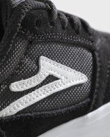 Cambridge Kids - Black/White Suede