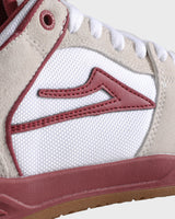 Telford Low - Elite White Suede Cordura Red